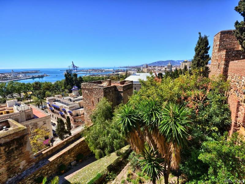 Malaga, Costa del Sol, Andaluzja, Hiszpania